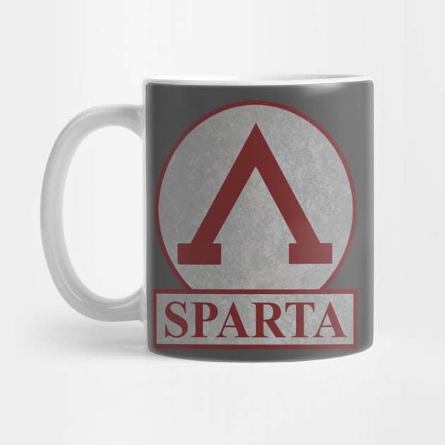 Ancient Sparta Lambda Symbol of the Spartans by AgemaApparel